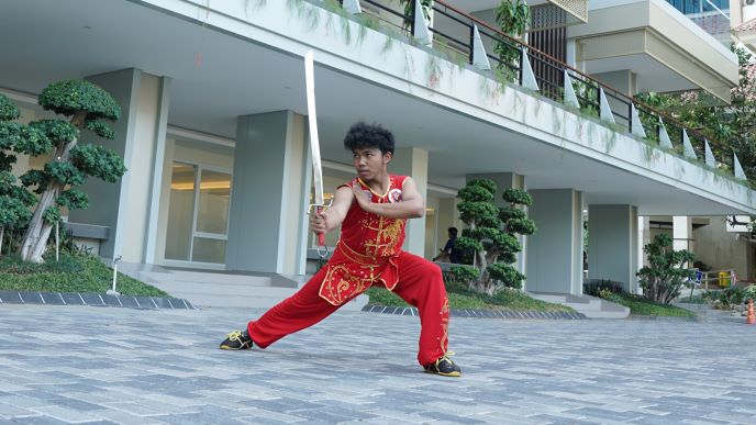 Atlet Wushu Untag Surabaya Ini Pernah Bertanding Melawan 10 Negara