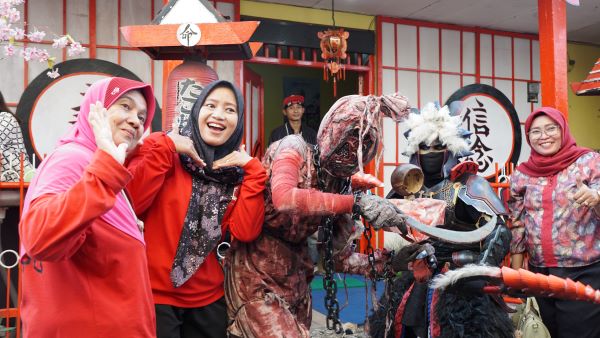 Mahasiswa Ilkom Untag Belajar Event Langsung dari Masyarakat
